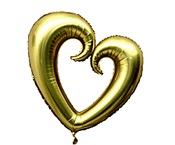 Folyo Kalp Balon