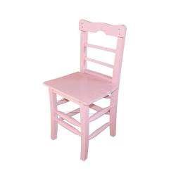 Pembe Kır Sandalyesi