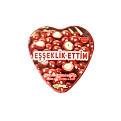 EŞŞEKLİK ETTİM Fındıklı Kalp Draje