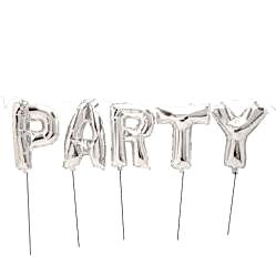 Party Uçan Balon Gümüş