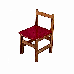 Ahşap Çocuk Sandalyesi Renkli