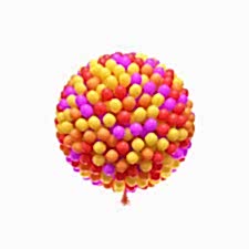 1000 Adet Balon Yağdırma