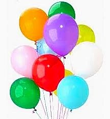 10 Adet Uçan Balon