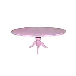 Pembe Oval Masa 180 cm 