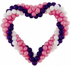 Balon Kalp Morlu 